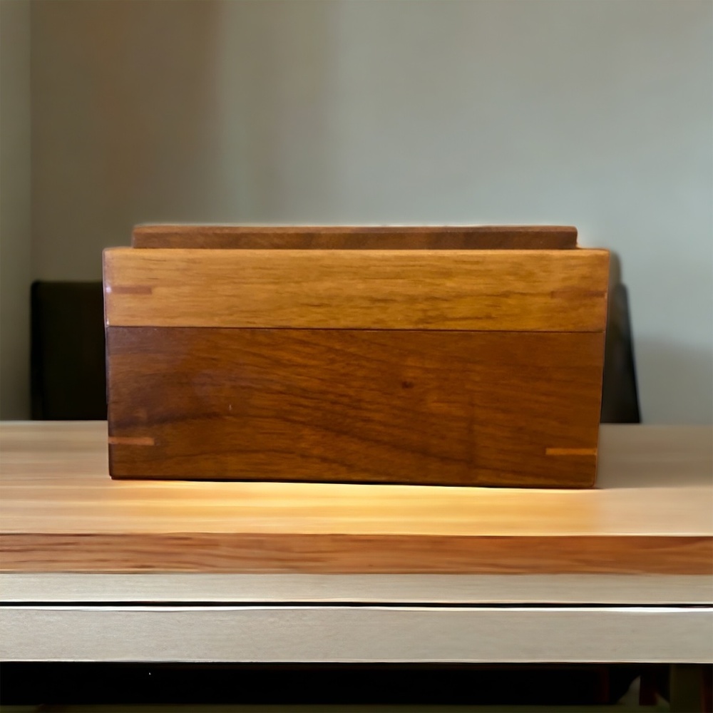 Hand carved jewelry box